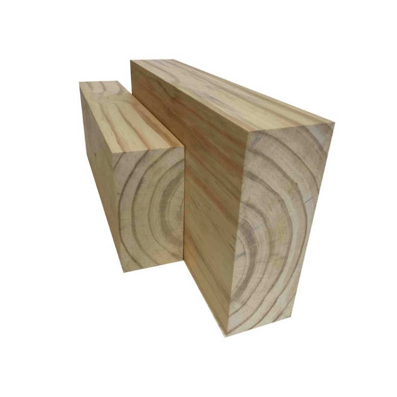 Viga De Madera Pino Elliotis Cepillado 3x12x4.88 a 5.50