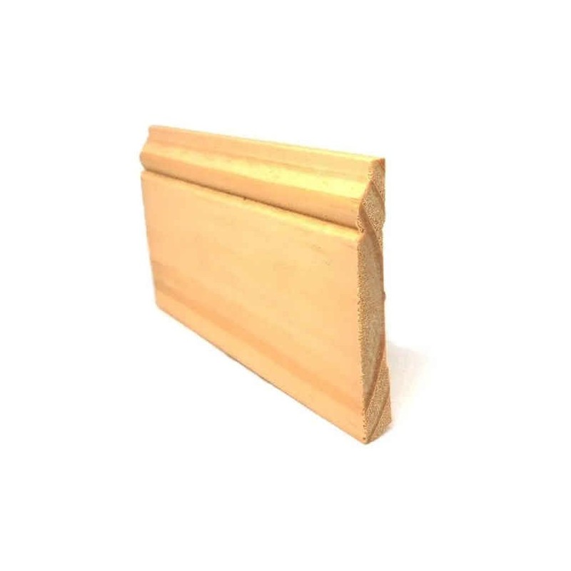 Zócalo con Moldura 11,5 x 67 mm. De 3 mts