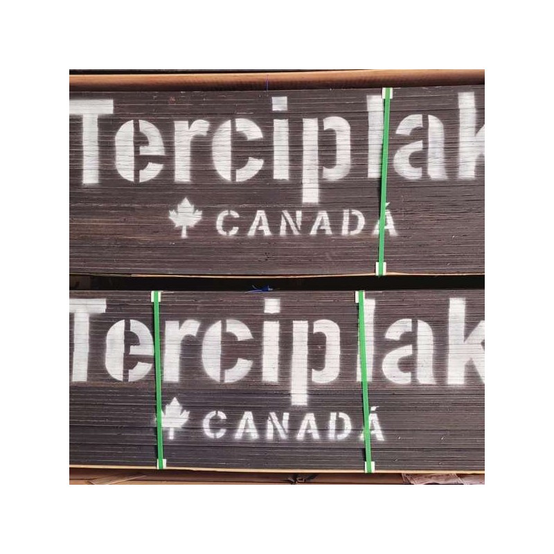 Fenólico 18 mm. Laminado Negro 1.22 X 2.44 Mts CANADA 5 LAMINAS