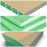 Placa De Yeso Placo Antihumedad 12.5 mm 1.20 X 2.40 Mts.