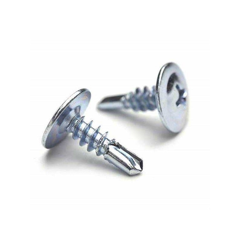 Tornillos T1 Punta mecha x 100 un.