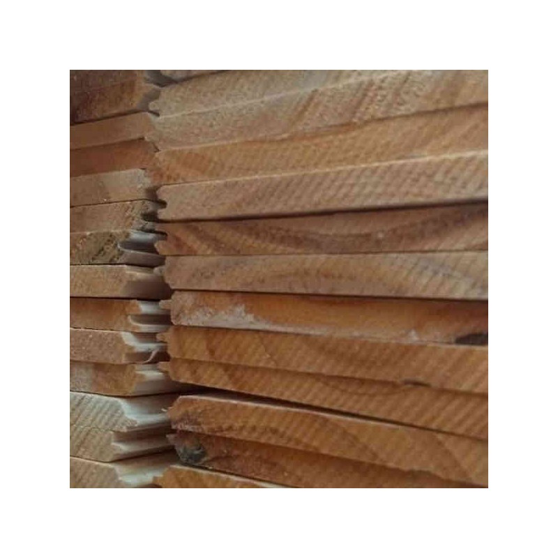 Machimbre Pino Elliotis 1/2" x 4" o 5" x mt2
